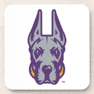Porta-copo Universidade de Albany Great Dane Mascot Head