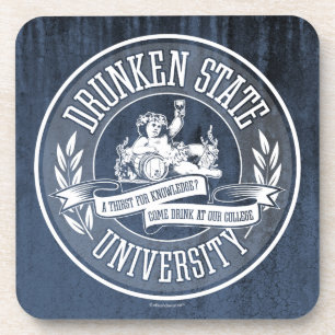 Porta-copo Universidade Estadual de Drunken