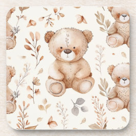 Porta-copo Urso Beige Bonito