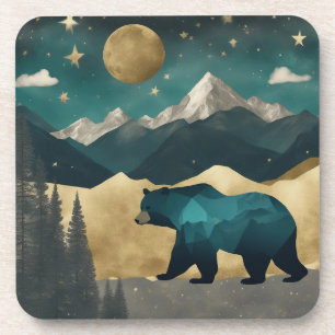 Porta-copo Urso na Design do Luar