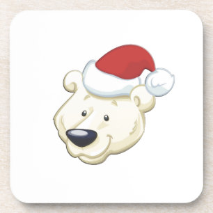 Porta-copo Urso Polar de Natal