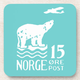 Porta-copo Urso Polar Norueguês 1925
