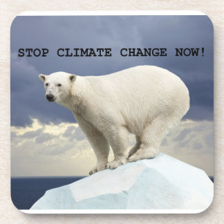 Porta-copo Urso Polar Parem Com As Alterações Climáticas Agor