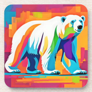 Porta-copo Urso Polar Vibrante