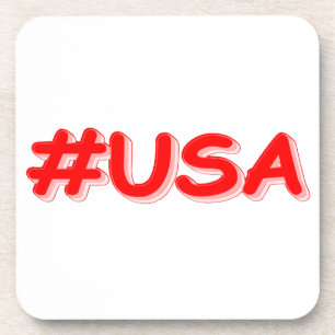 Porta-copo "#USA" Design. Comprar Agora