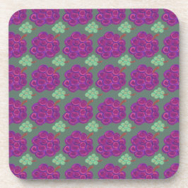 Porta-copo Uvas Roxas e Verdes