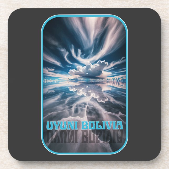 Porta-copo Uyuni Salt Apartamentos Bolívia (Frente)