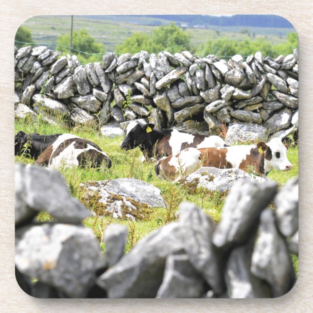 Porta-copo Vacas Mugindo (Frente)