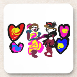 Porta-copo Valentine win love