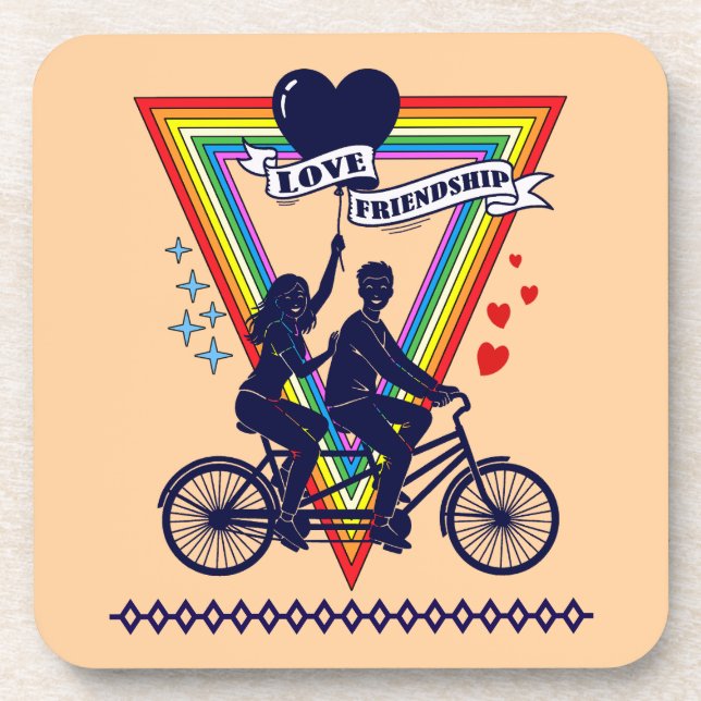 Porta-copo Valentine's day (Frente)