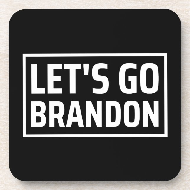 Porta-copo vamos brandon vamos brandon (Frente)