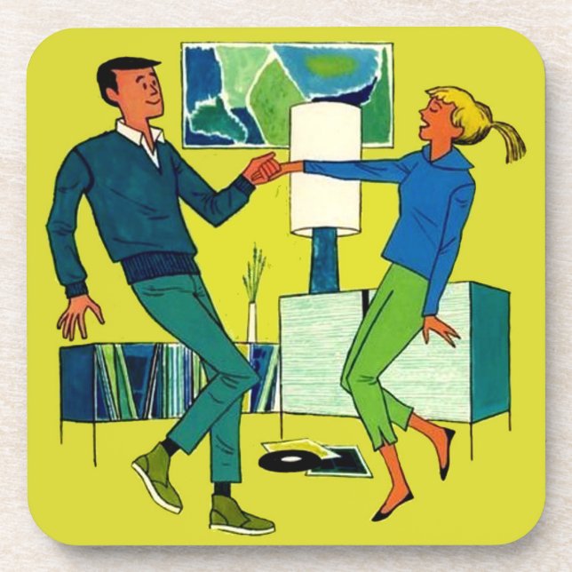 Porta-copo Vamos dançar (Frente)