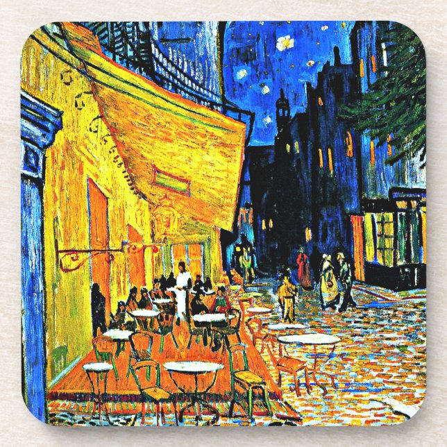 Porta-copo Van Gogh - Cafe Terrace (Frente)
