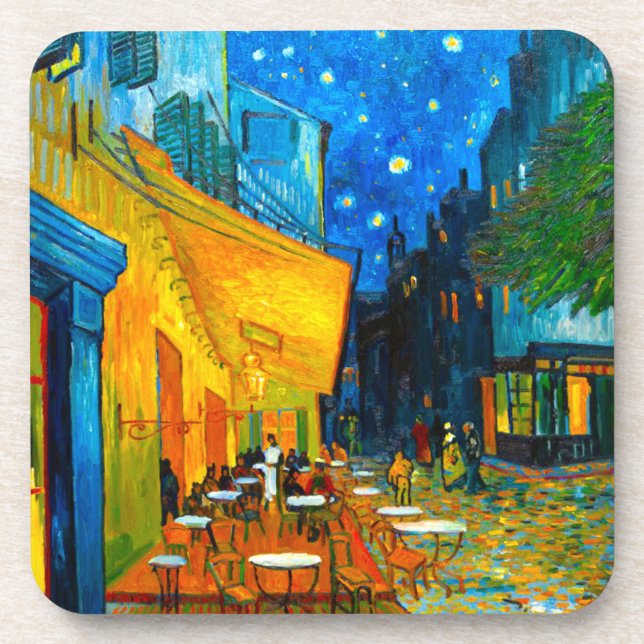 Porta-copo Van Gogh Café Terrace à Noite (Frente)