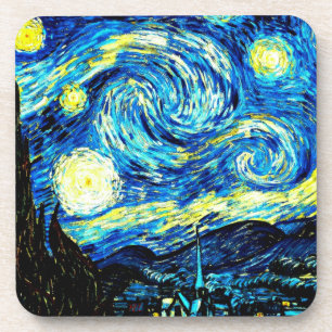 Porta-copo Van Gogh - Noite Estrelada