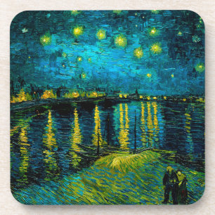 Porta-copo Van Gogh Starry Night Over the Rhône