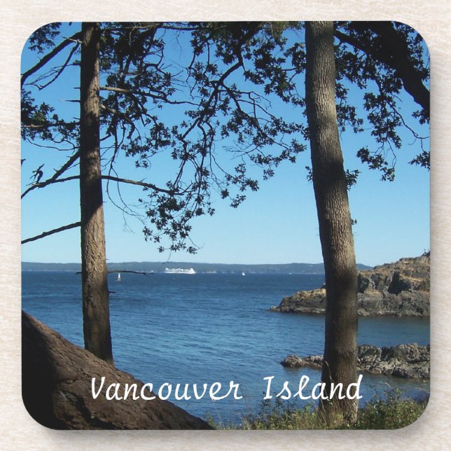 Porta-copo Vancouver Island Beverage Coaster (Frente)