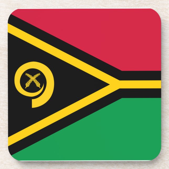 Porta-copo Vanuatu Flag (Frente)