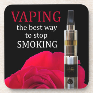 Porta-copo Vaping e rosa