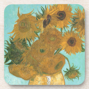 Porta-copo Vaso com Doze Girassóis por Vincent van Gogh