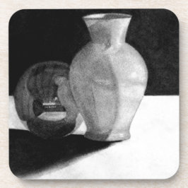 Porta-copo Vaso com Esfera