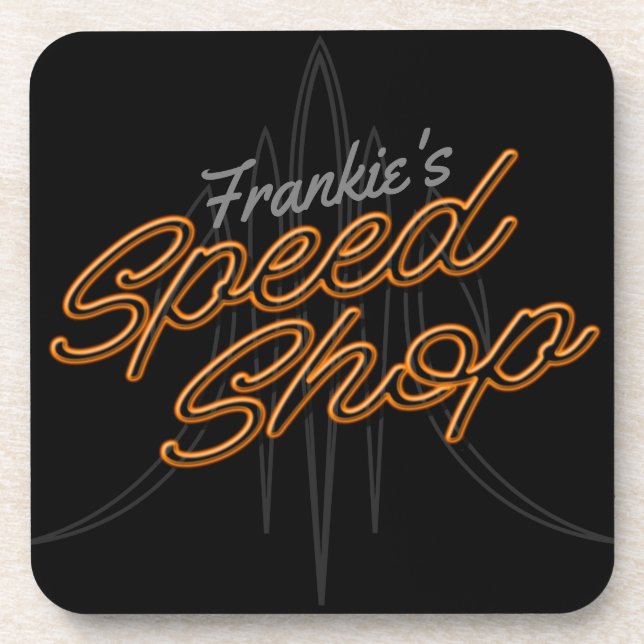 Porta-copo Velocidade Personalizada Compra Pinstriping da Gar (Frente)