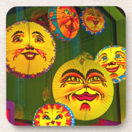 Porta-copo Ventiladores de papel felizes