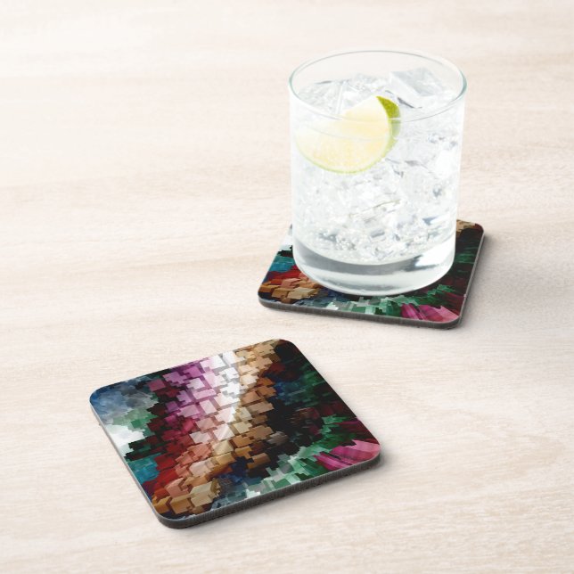 Porta-copo Vento Escuro Cubo Centrado (Lado Direito)