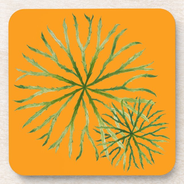 Porta-copo Verão Índio num Conjunto de Portas copos (O) (Frente)