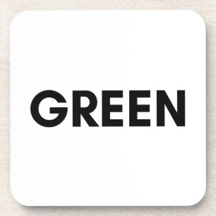 Porta-copo verde