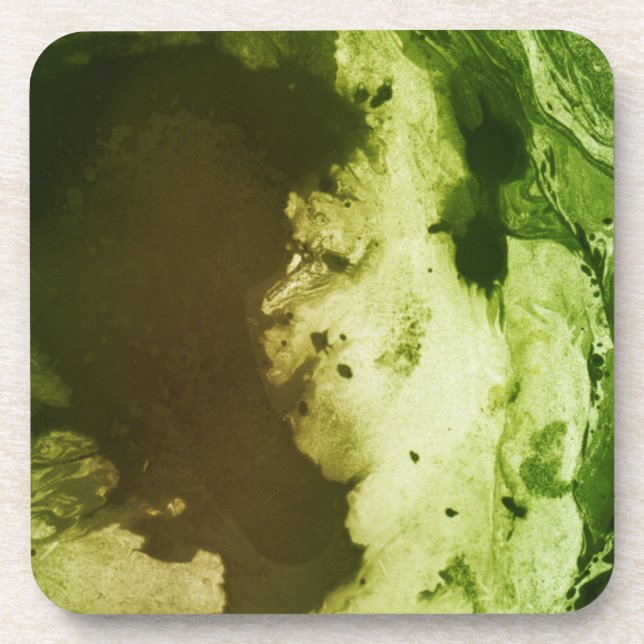 Porta-copo Verde congelado (Frente)