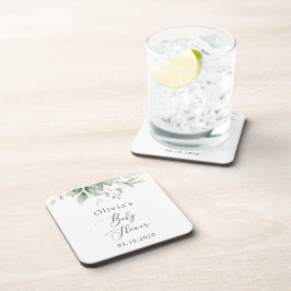 Porta-copo Verde, Eucalipto Folhas, Boho, Chá de fraldas