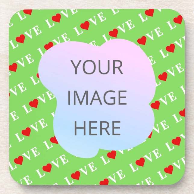 PORTA-COPO VERDE LIMÃO LOVE (Frente)