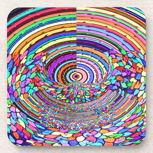 Porta-copo Viagem Psicodélica (Frente)