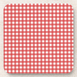 Porta-copo Vichy Rouge