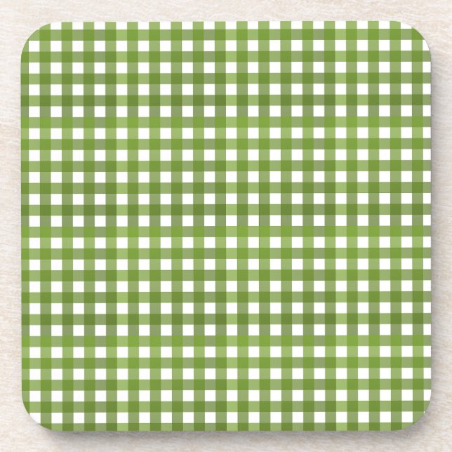 Porta-copo Vichy Vert (Frente)