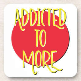 Porta-copo Viciado em mais slogan de recuperação