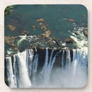 Porta-copo Victoria Falls, Zâmbia para a fronteira com o Zimb