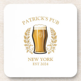 Porta-copo Vidro de Cerveja de Sinal de Pub Personalizado com