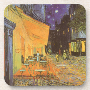 Porta-copo Vincent van Gogh - Terraço do Café à Noite