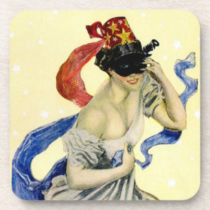 Porta-copo Vintage 4º do Partido Mascarada Patriótico de julh