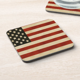 Porta-copo Vintage American Flag GIFTS