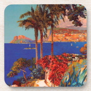Porta-copo Vintage Antibes Cote D'Azur Viagem