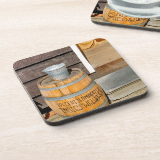 Porta-copo Vintage Brown Dutch Spice Warehouse Barrel