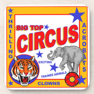 Porta-copo Vintage Circus Poster