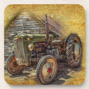 Porta-copo Vintage Fazenda Trator Velho