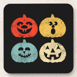 Porta-copo Vintage Halloween Pumpkin Funny Retro Gift