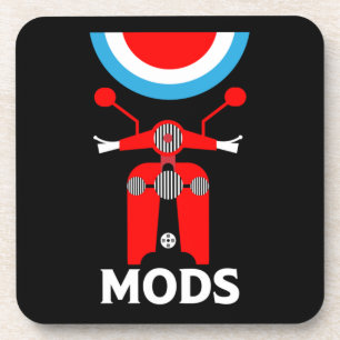 Porta-copo Vintage Inspirou Os Mods E Rockers Britânicos