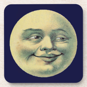 Porta-copo Vintage Man in the Moon