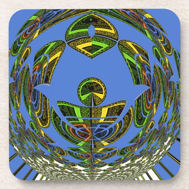 Porta-copo Vintage moderno Motif (Frente)